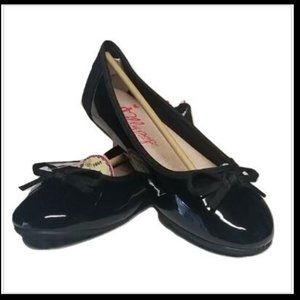 ✔️ New Jelly Pop Women's Size 8 Patent Black Flat